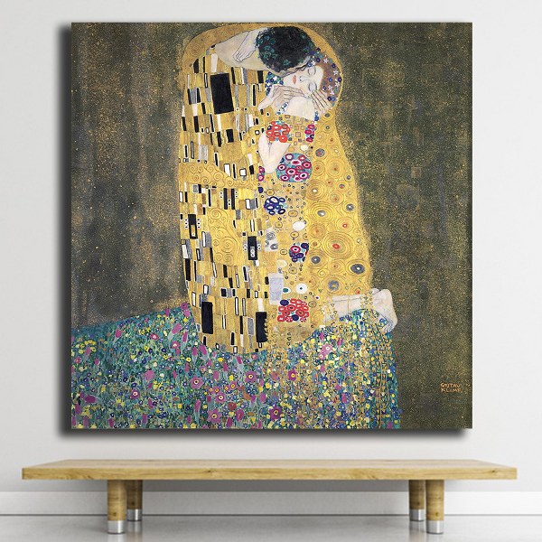 The Kiss Gustav Klimt Cam Tablo